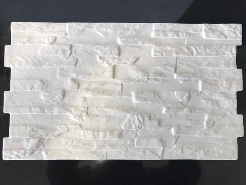 Imagen 3 de 9 de Ceramica Pared Piedra Encastre Blanco Oferta. Ceramicarte =)