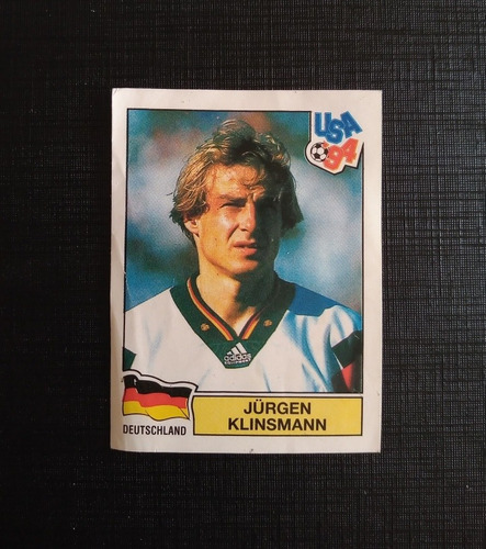 Figurinha Alemanha Jurgen Klinsmann Copa Do Mundo 1994 F35