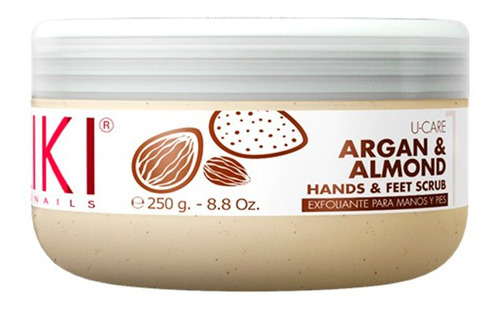 Exfoliante Para Manos Argan Y Almendras 250g Idraet Caba