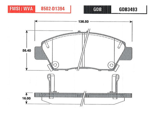Balatas Trw Delanteras Para Honda Fit 2010 A 2010