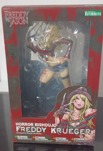 Kotobukiya Horror Bishoujo Freddy Krueger Primera Edición (Usado)