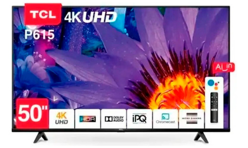 Smart Tv Tcl 50 4kuhd-cromcast Netflix Youtube Playstore.ltc