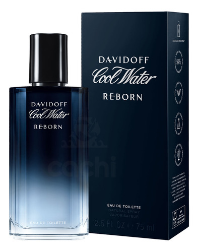 Perfume Davidoff Cool Water Reborn 75ml Para Hombre