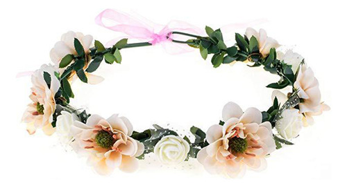 Diadema De Flores Para La Cabeza, Guirnalda, Corona, Fiesta