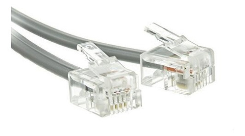 Cablewholesale Cord (voz), De Teléfono Rj11, 6p/4 c, Color B