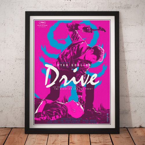 Cuadro Peliculas - Drive - Poster Fan Art