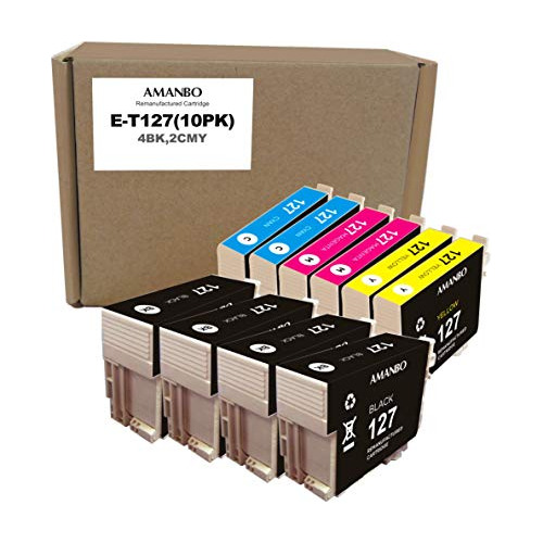 Amanbo Remanufactured Ink Cartridge Replacement For Epson 4