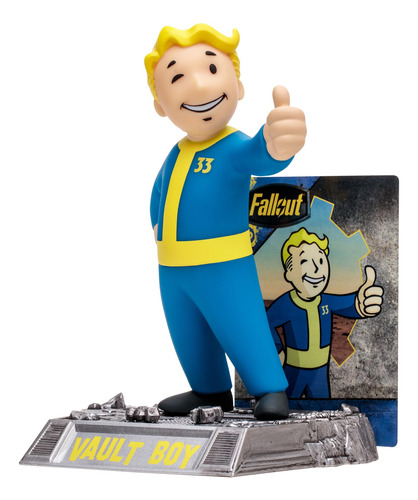 Figura De Ação Mcfarlane Toys Movie Maniacs Fallout Vault Bo