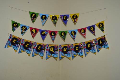 Super Héroes Todos Kit Impreso 15 Niños Personalizado Cumple