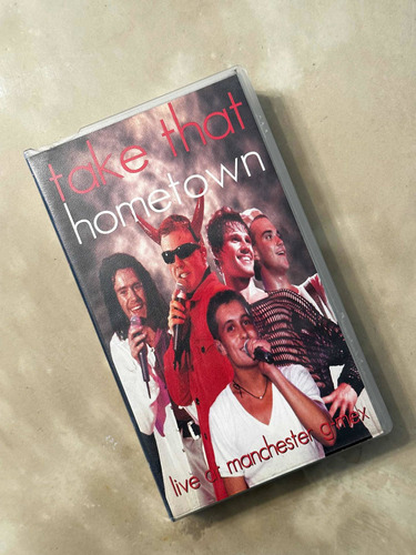 Take That Hometown Live At Manchester G-mex Vhs Usado