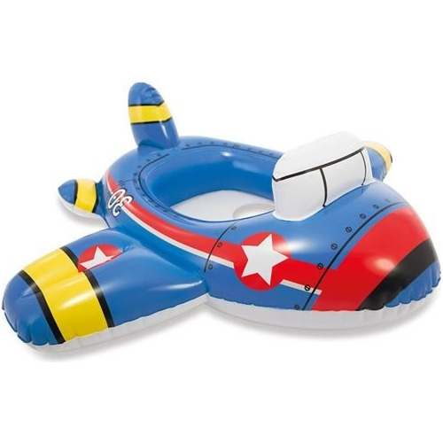 Inflable Avión Con Asiento Para Piscina  Niños 