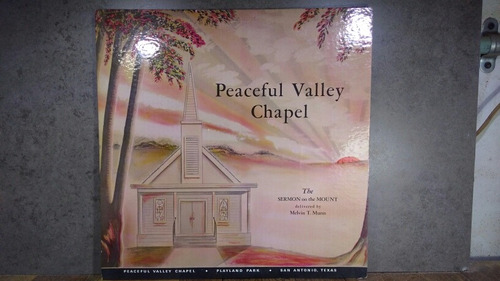 D329 Peaceful Valley Chapel The Sermon On The Mount Lp
