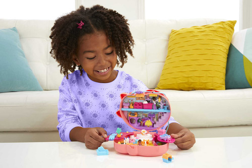 Set De Juego Mattel Muñeca Enchantimals Mareissa Sirena De Burbujas HFT24
