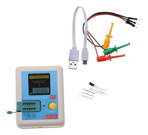 Probador De Transistores T7, Medidor De Transistores De A