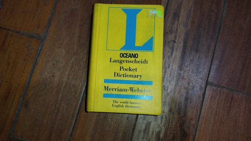 Langenscheidt Pocket Dictionary Merriam-webster-oceano