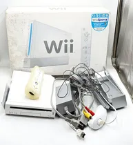 Comprar Nintendo Wii Con Caja Y Juego Wii Sports Resort Blanco