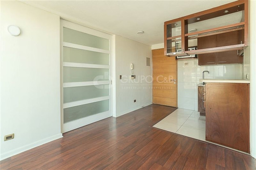 Imagen 3 de 12 de Departamento En Venta De 1 Dorm En Providencia Metro M.montt