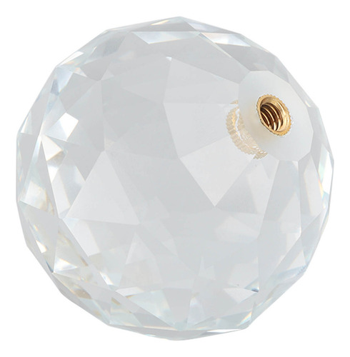 * Bola De Prisma De Cristal Transparente De 60 Mm De Corte