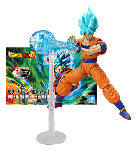 Maqueta Dragon Ball Con Forma De Super Saiyan God, Modelo Fi