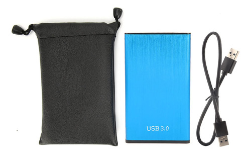 Disco Duro Externo Portatil Movil Azul Usb3.0 Accesorio Para