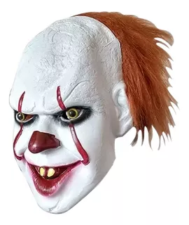 Mascara Látex Payaso Pennywise It Halloween