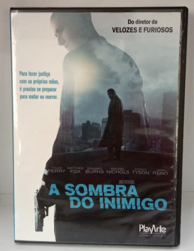 Dvd A Sombra Do Inimigo - Tyler Perry, Matthew Fox* Original (Usado)