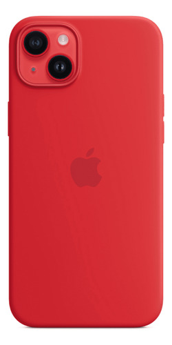 Case Silicone Magsafe Capa iPhone 14 Product Red