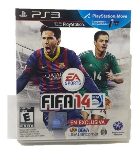 Fifa 14, Ps3, Disco Y Caja, En Impecable Estado, No Rayado! (Usado)