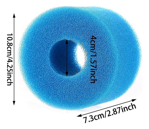 2025 18 Piece Filter Sponge For Pure Spa Type S1 Reuse