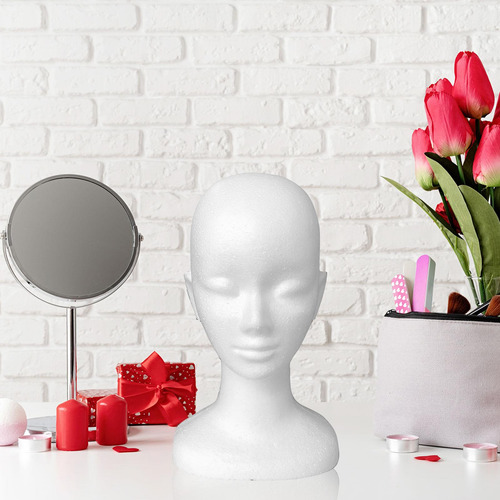 Cabeza De Maniquí Postizo Soporte Multiusos Cabeza