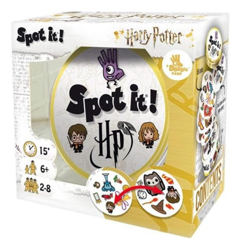 Spot It! Juego De Cartas De Harry Potter | Juego Para Niños