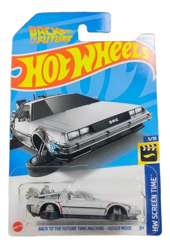 Hot Wheels Back To The Future Time Machine Volver Al Futuro