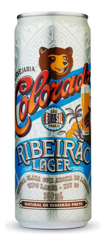 Cerveja Colorado Ribeirão Lager 410ml