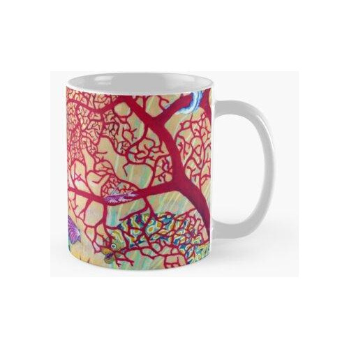 Taza Octopia - El Colorido Jardín De Los Pulpos Calidad Prem