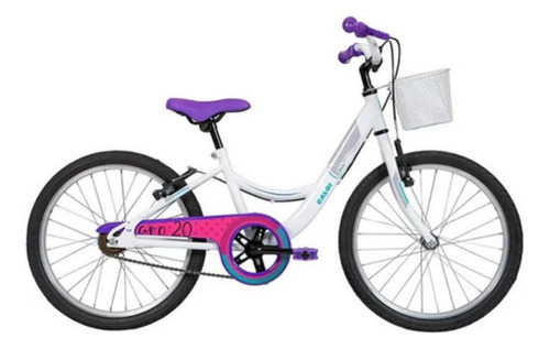 Bicicleta Ceci Aro 20 Infantil 2020 Passeio Caloi Branca