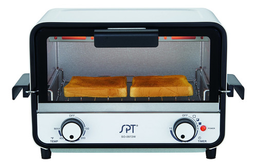 Spt So-0972wb Horno Tostador Encimera 2 Rebanada Easy