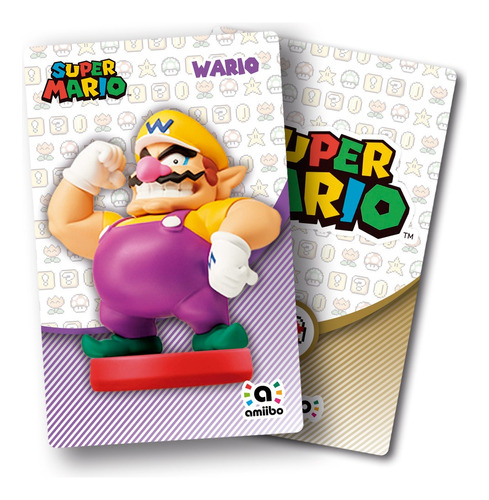 Tarjeta Nfc Amiibo Wario - Super Mario