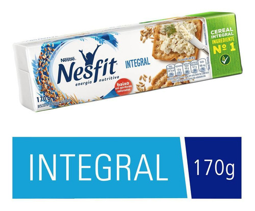 Biscoito Integral Nesfit 170g