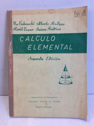 Cálculo Elemental. Yu Takeuchi
