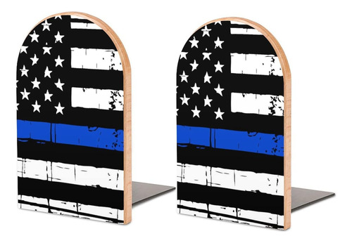 Hon-lally American Blue Line Usa Police Stars Flag Pattern