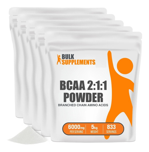 Bulk Supplements | Aminoácidos Cadena B | 5kg | 833 Servicio
