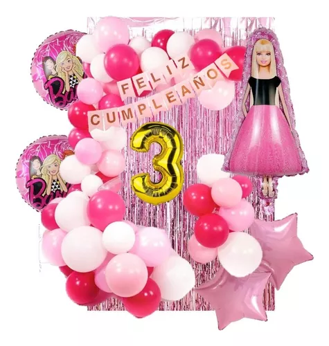 Kit Deco Cumpleaños - Para Temática Estilo Barbie