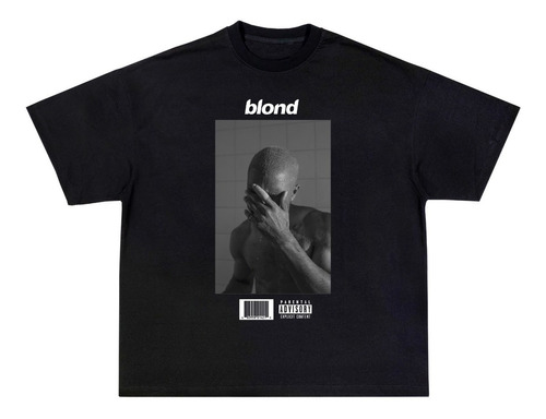 Playera Frank Ocean Blond Negro Oversize