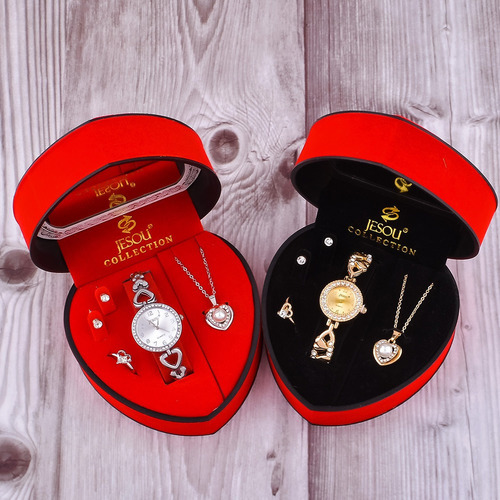 Nuevo Juego De Joyas Para El Reloj De Regalo Para Mujeres