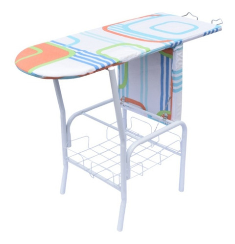 Imagen 3 de 4 de Mesa Planchar Planchado Silla Multiusos Hogar Aseo Metálica