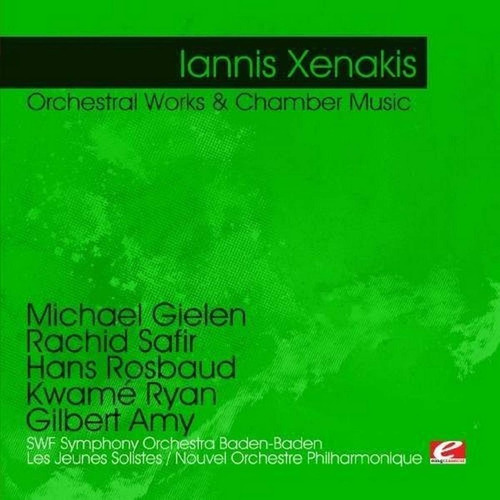Cd: Xenakis: Obras Orquestales Y Música De Cámara (digitalme
