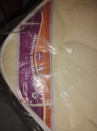 Colchón Marca Espuma Santander Para Cama Doble 70kg C/u 