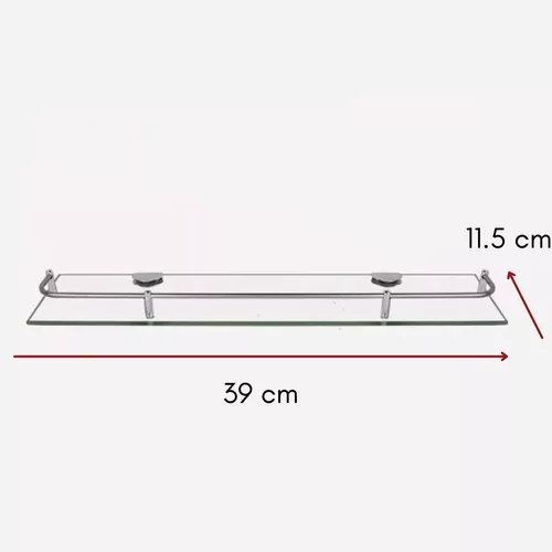 Espejo 60x80 cm Rectangular c/Repisa-Baranda