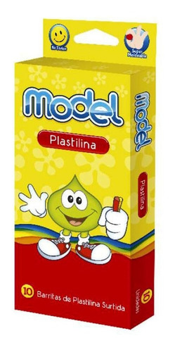 Plastilina Model En Barritas Varios Colores 20 Gr. X 10 U. 