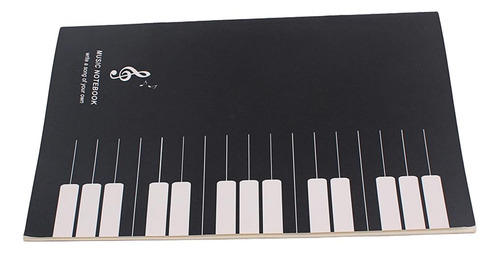 - Libro De Papel De Escritura De Ejercicios De Música En -